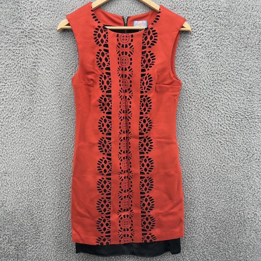 Anthropologie Plenty Tracy Reese Geometric Sleeveless Sheath Womens 4 Dress NWT
